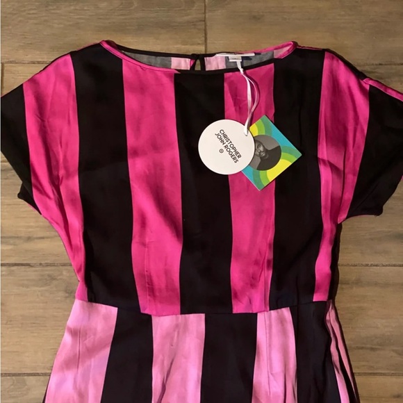 CHRISTOPHER JOHN ROGERS SATIN MAXI DRESS 6 - Picture 3 of 9